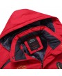 7XL Plus Size Outdoor Thicken Climbing Water Resistant Windbreaker Hooded Jacket for Men