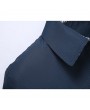 Business Casual Breathable Turn Down Collar Inside Pocket Jacket for Men