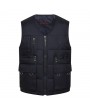 Winter Thicken Warm Multi Pockets Innerwear Outdoor Vest for Men