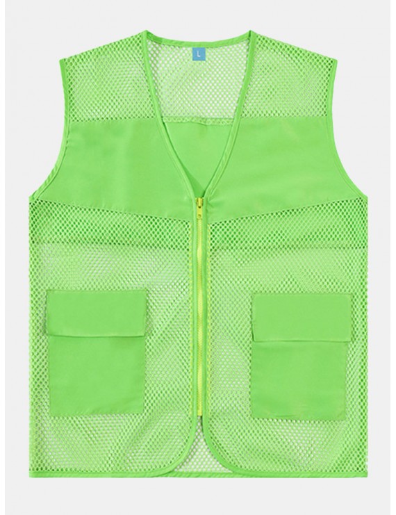 Mesh Outdoor Casual Thin Fishing Photography Vest for Men