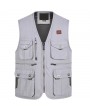 Fishing Photography Mutil Pockets Outdoor Functional Vest for Men