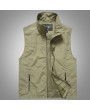 Mens Outdoor Thin Quick Drying Mesh Liner Sleeveless Travel Fishing Vests