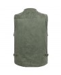 Plus Size Outdoor Fishing Multi Pockets Multi Functions Vest Waistcoats for Men