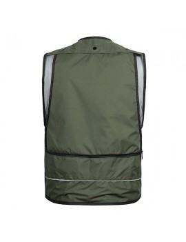 Outdoor Mesh Quick-Drying Multi-Pockets Fishing Photographic Loose Waistcoat For Men
