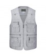 Multi Pockets Cotton Fishing Outdoor Photography Vest for Men