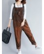 Casual Loose Old Broken Hole Autumn Jumpsuits For Women
